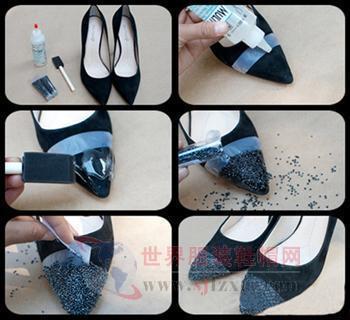 DIY亮片珠飾 獨(dú)一無二美鞋誕生啦-世界服裝鞋帽網(wǎng)-行業(yè)門戶.全國十佳電子商業(yè)行業(yè)門戶網(wǎng)站